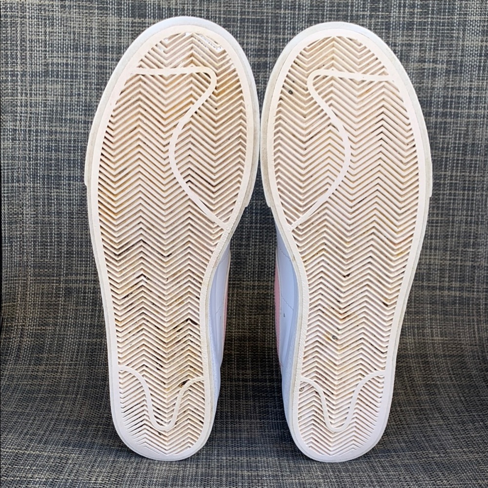 Nike Blazer Low Platform Women's Sneakers White and Pink - Picture 11 of 13